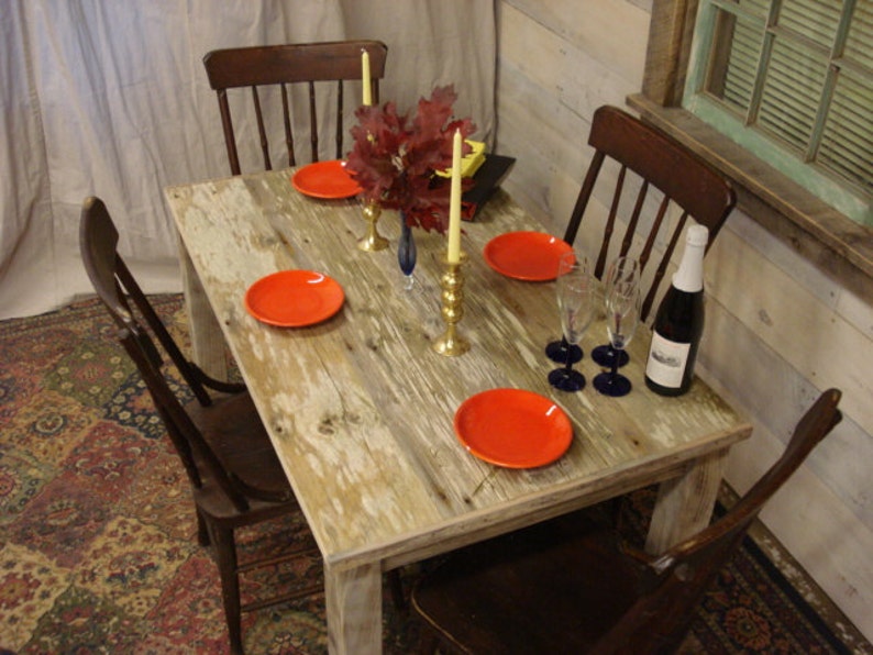 Table, Made From Ocean Driftwood 48 X 29 X 30 or 36h Ocean Driftwood