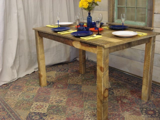 Farmhouse Table Rustic Dining Room 60 X 36 Farmhouse Table Rustic Dining Room, 60 X 42 Dining Table