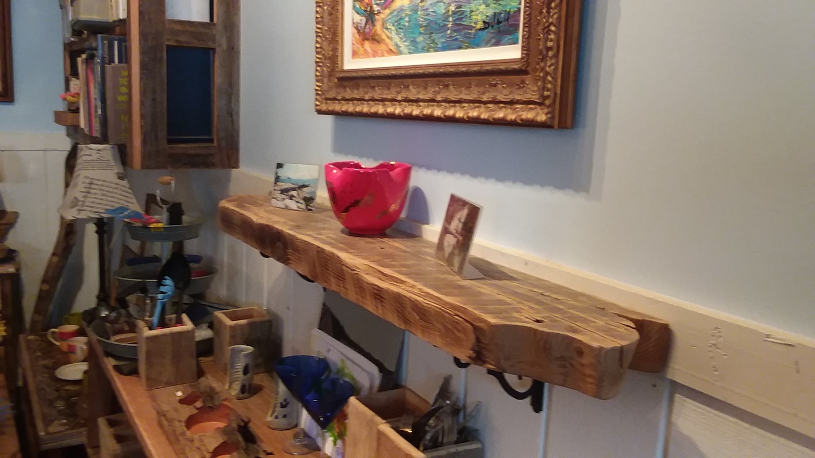 Driftwood Fireplace Mantels order From 36 to 76 Inches Long Etsy