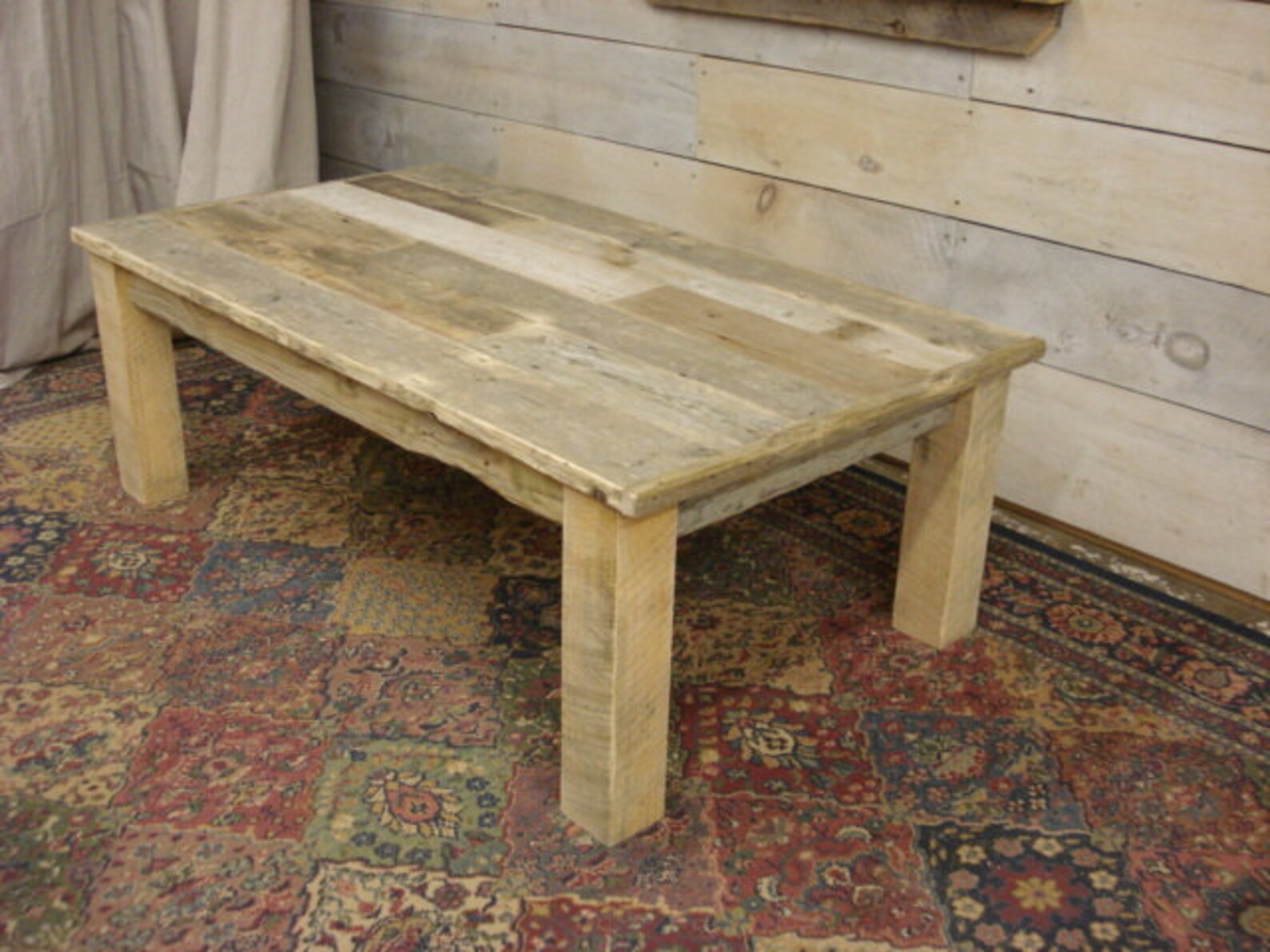 Driftwood Coffee Table 56 X 30 X 1624 Etsy