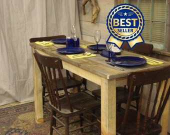 Made with Millwood,  Counter Height Dining room Table, Farmhouse (60&quot; x 24&quot;)