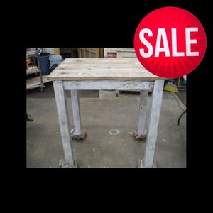 Made with Ocean Driftwood Table (30&quot; x 30&quot; x 30 or 36&quot;H) (Pictured is 36&quot;L x 24&quot;D)