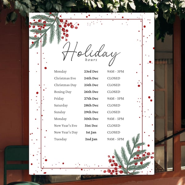 Holiday Signs - Etsy