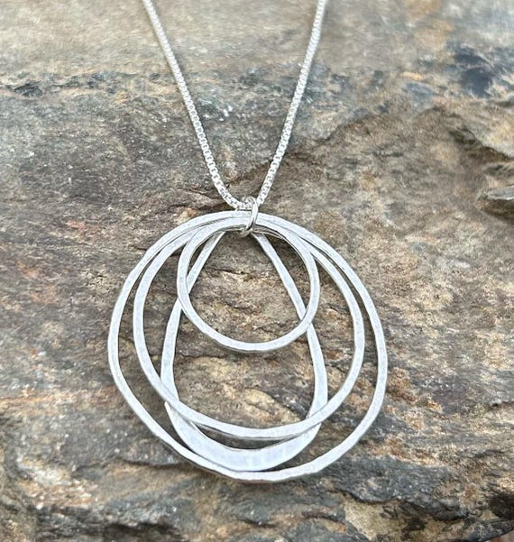 Sterling Silver Freeform Necklace