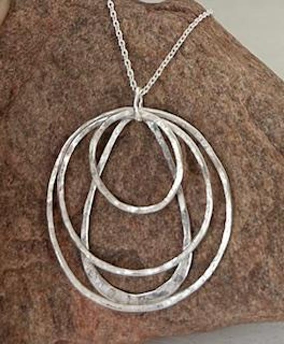 Sterling Silver Freefrom Necklace