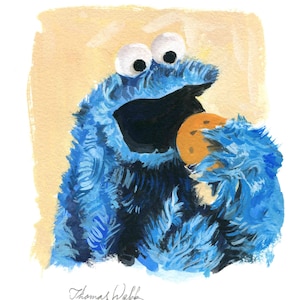 Cookie Monster, Fine Art Print, image 2