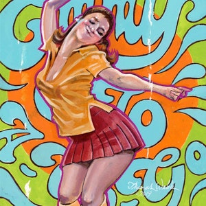 Emmy Jo, Go-Go Dancer, Fine Art Print, (Signed Limited Edition)
