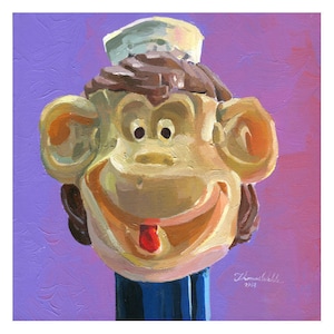 Monkey Sailor Pez 1967, Impressão de Belas Artes