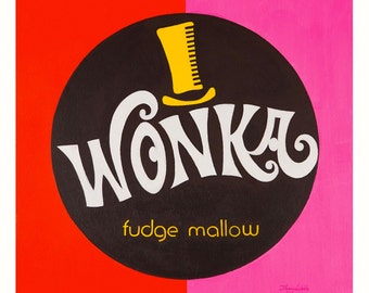 Wonka Fudge Mallow, Fine Art Print