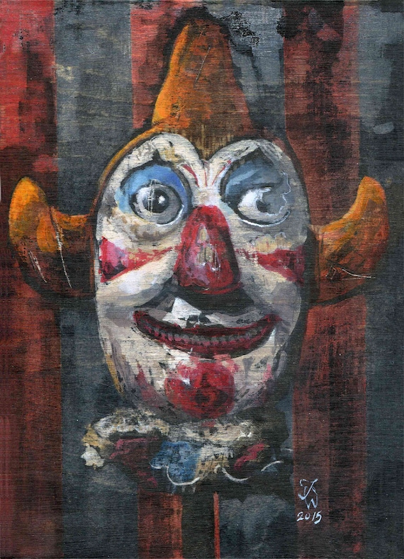 → View on Etsy: Punch and Judy, Joey the Clown, Fine Art Print (Multiple Sizes) Punch and Judy, Joey the Clown, Fine Art Print (Multiple Sizes)