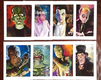 Universal Monsters, Fine Art Prints