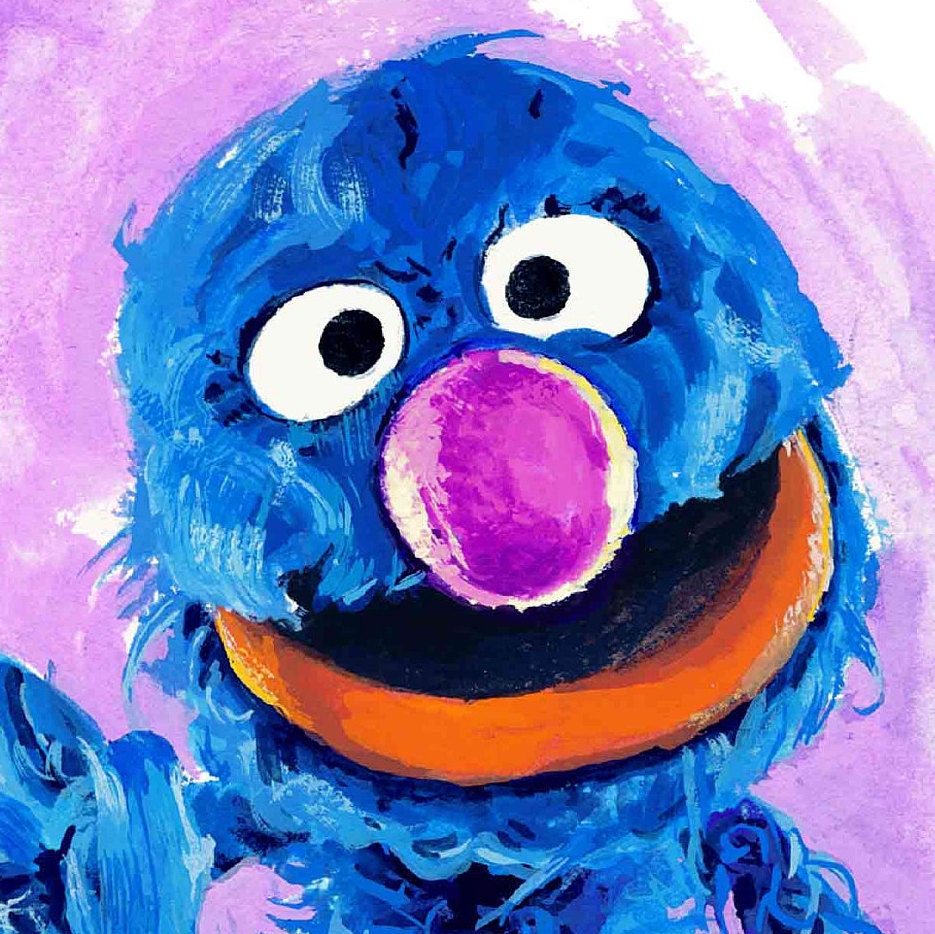 Grover, Fine Art Print (multiple Sizes) - Etsy