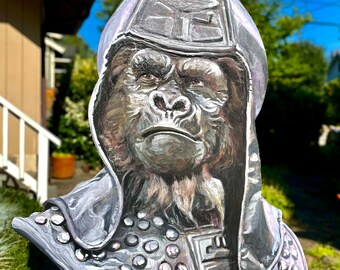 General Ursus, Original Cut Out Painting by Thomas Webb