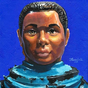 Jeff Long, ami du major Matt, Mattel 1966, impression d&#39;art