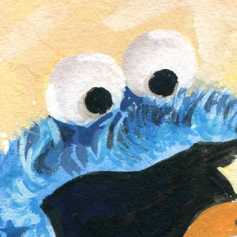 Cookie Monster, Fine Art Print, image 3