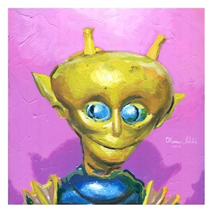 Alpha 7, The Man from Mars, Outerspace Men by Colorforms 1968