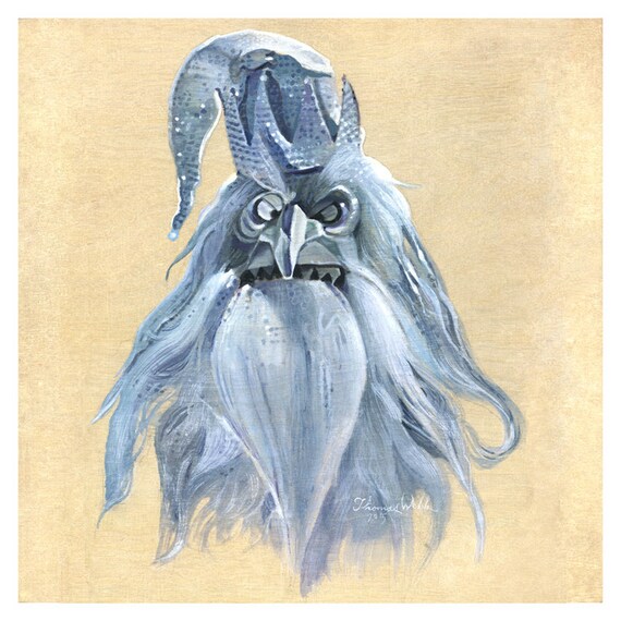Winter Warlock Fine Art Print Not The Real Winter Warlock