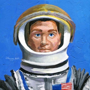 Major Matt Mason, Mattel 1966, impression d&#39;art