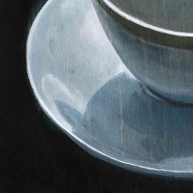 Caffe Americano, Cup of Coffee, Fine Art Print, Signed Limited Edition image 4