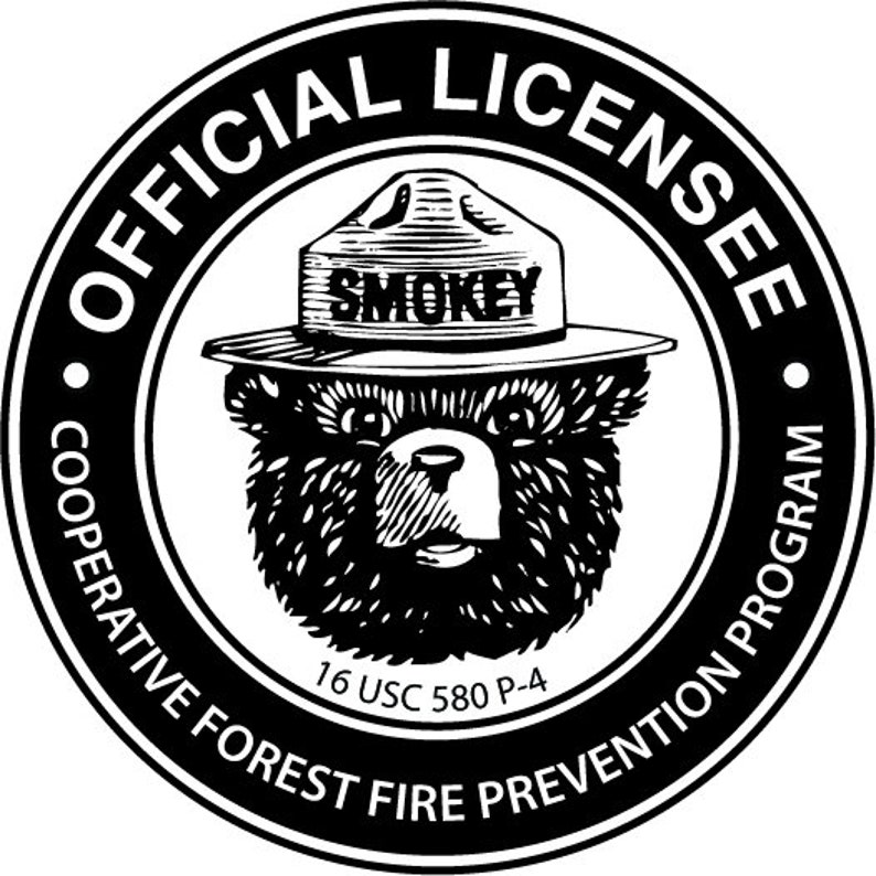 Smokey Bear, Officially Licensed. Fine Art Print, Multiple Sizes, Free Shipping US . image 5