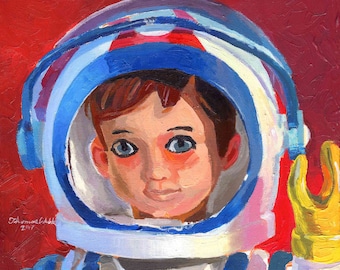 Billy Blastoff, Fine Art Print (Multiple Sizes)