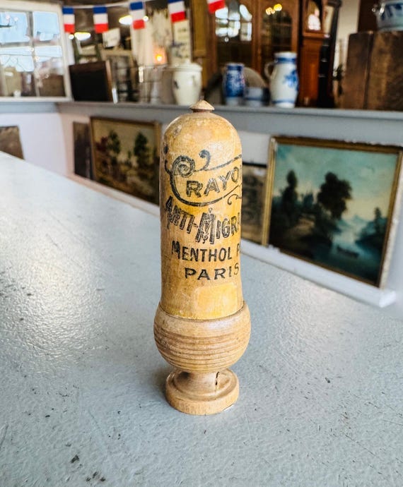 Crayon Anti-Migraine au Menthol Paris Wooden Stick / Holder
