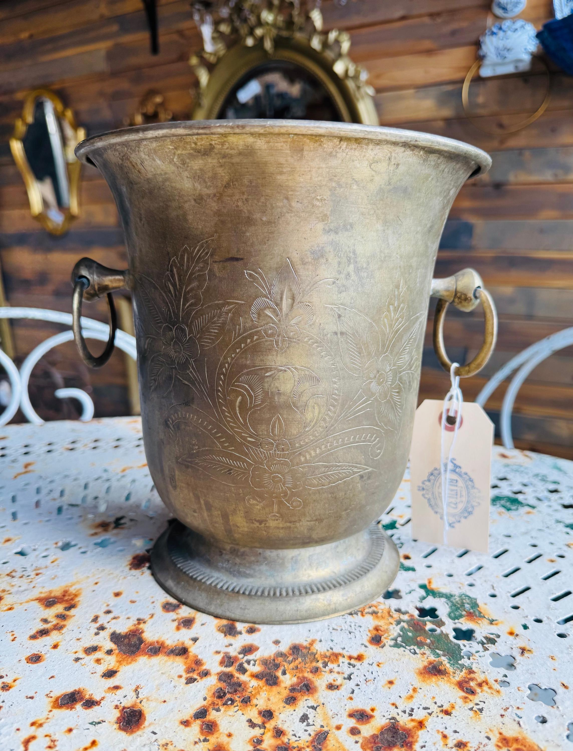French Champagne Bucket - Etsy