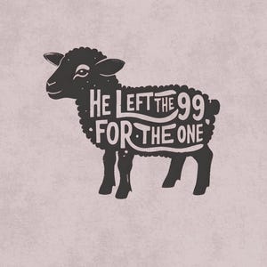 Hij liet de 99 gelijkenissen-clipart achter | Schapen png-clipart downloaden | Print christelijke gelijkenis |