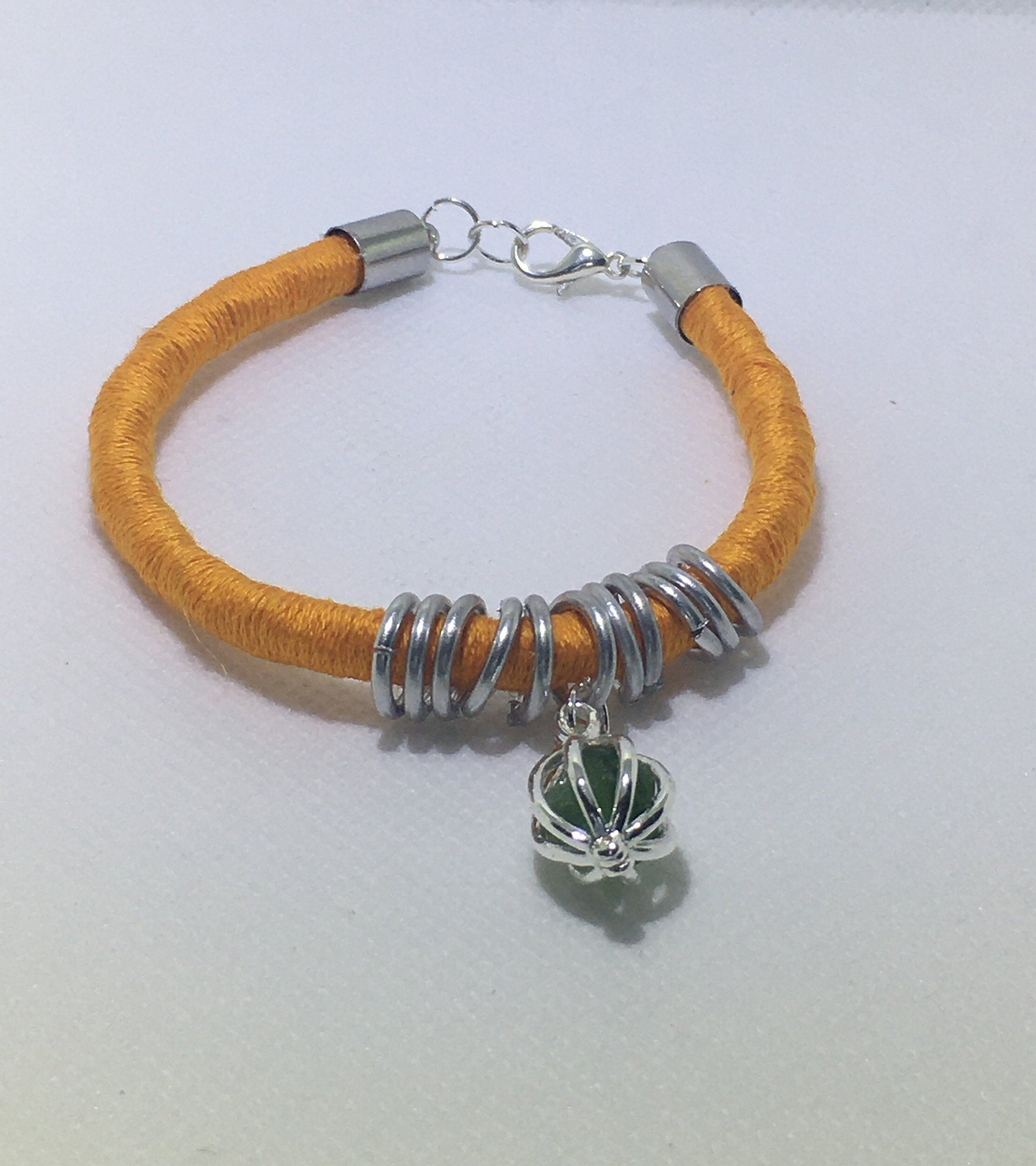 Orange bracelet orange rope orange rope bracelet orange Etsy