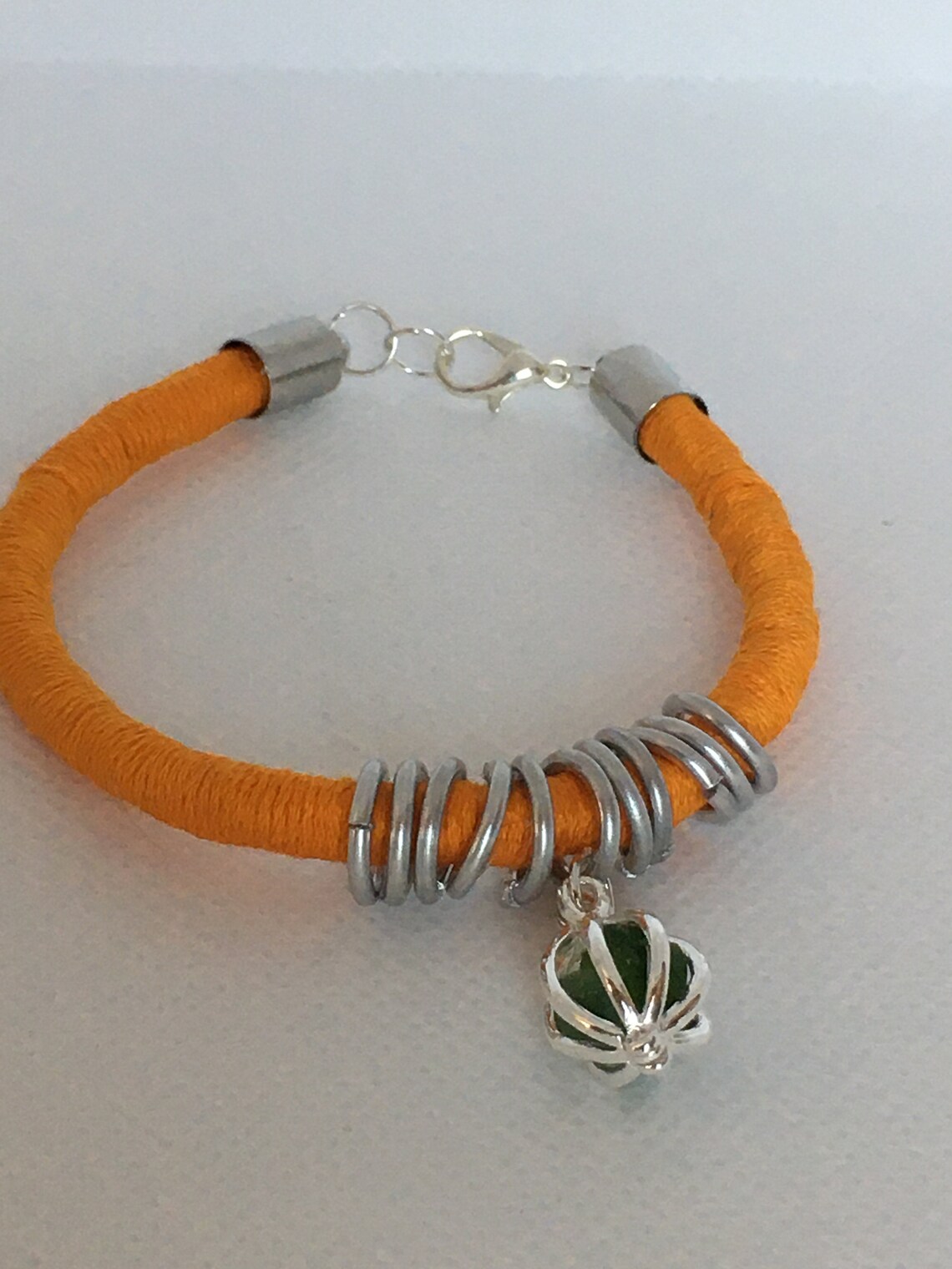 Orange bracelet orange rope orange rope bracelet orange Etsy