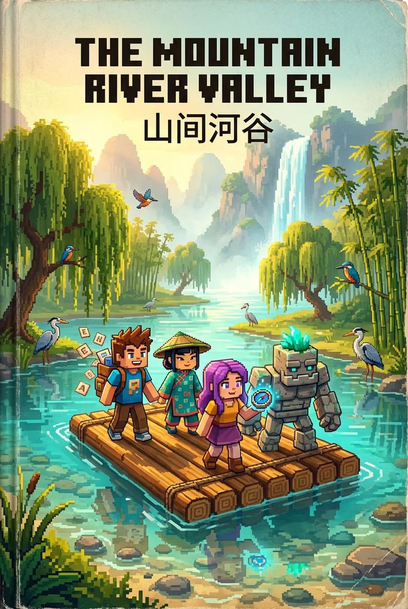 Block World Vocabulary Book | English Chinese Children's PDF (digital ...