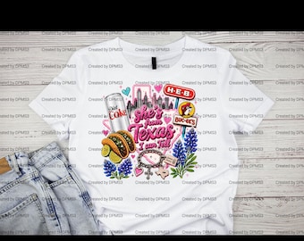 From Texas Diet Coke Shirt PNG and SVG