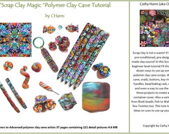Tutorial de arcilla polimérica Scrap Clay Magic de CHarm