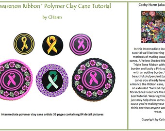 Tutorial del proyecto de bastón y pin de arcilla polimérica con lazo de concientización de CHarm