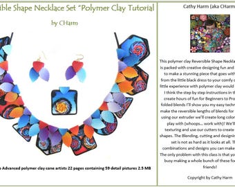 Tutorial de collar reversible con arcilla polimérica de CHarm