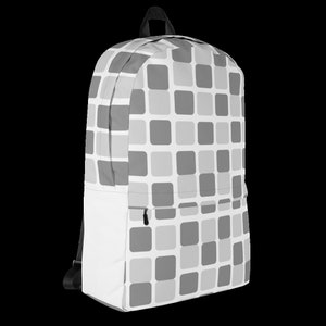 Sac à dos universitaire pour filles, sac pour ordinateur portable à carreaux gris bicolore, cartable pour adolescente, sac à bandoulière pour étudiant