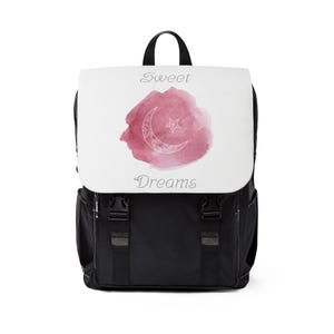 Sac de voyage Sweet Dreams, sac à dos porté épaule pour étudiant, cartable pour la rentrée, sac pour ordinateur portable pour adolescente