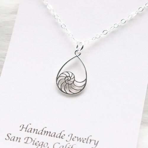 Sebastian Shell Charm Necklace main image 1