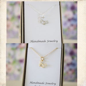 Tiny Crab Necklace, Sterling Silver thin design, Gold Crab, BFF, Charm Silver, Small Crab, Silver Crab, Tiny Charm, Layered Charm Nautical