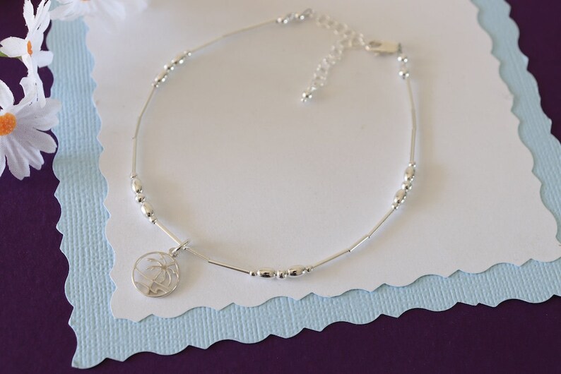 Silver Anklet Palm Charm Vacation Outline Paridise Palm Charm Destination Wedding Beach Anklet Sterling Silver Anklet Palm Tree