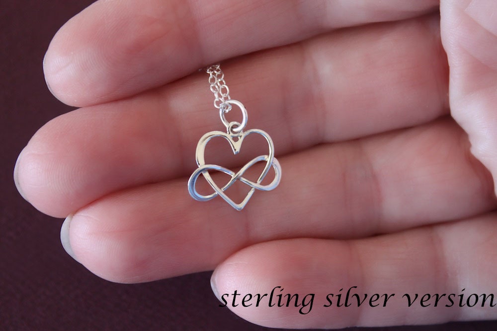 Best Friend Rose Gold Infinity Necklace BFF Infinite Etsy