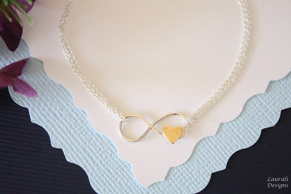 Infinity Herz Armband Mit Karte – Personalisierbares Geschenk Für Mama, Freundin, Frau Zu Valentinstag & Co.