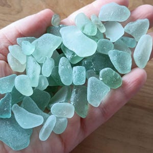 Craft Seafoam sea glass, Genuine sea glass from Greece