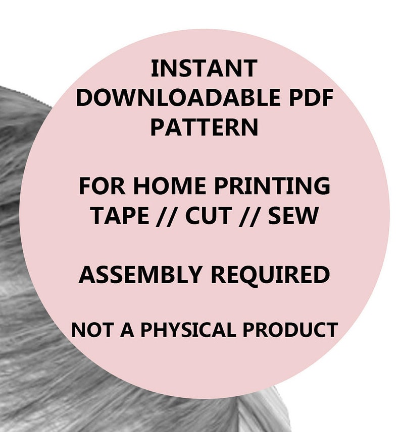 Neck Gaiter - PDF - Instant Download - Sewing Pattern - Easy Sew - One Seam - Print, Tape, Cut ...