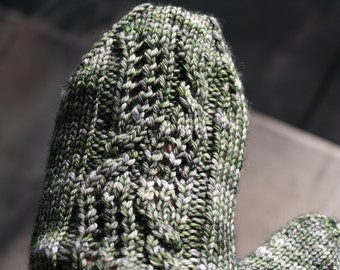 Through the Standing Stones Mitten Pattern