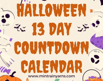 Pre-Order - 2024 Halloween 13 Day Countdown Calendar