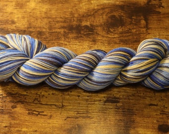 Dyed to Order - Big Sister Self Striping Hand Dyed Yarn