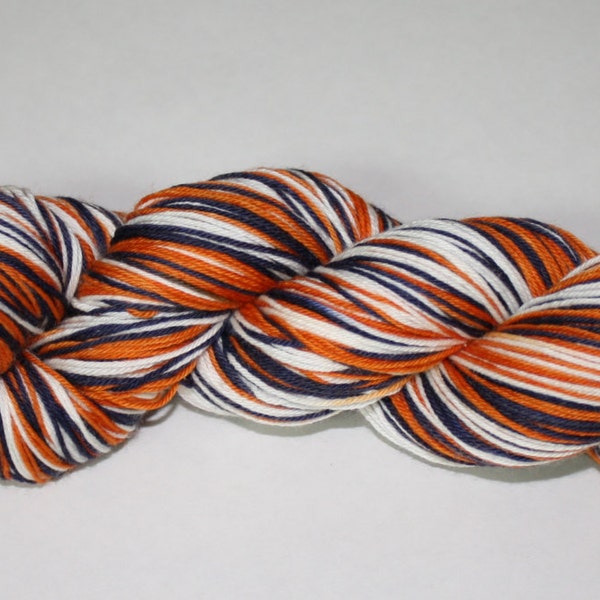 Dyed to Order - Tigers Self - Striping Hand Dyed Sock Yarn