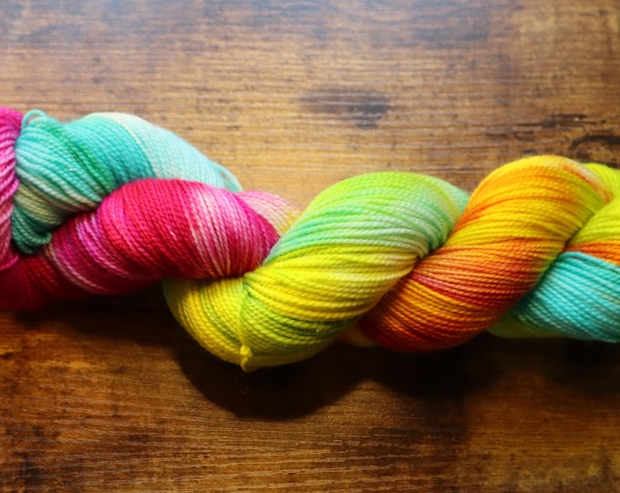 Dyed to Order - Pool Party Hand Dyed Sock Yarn