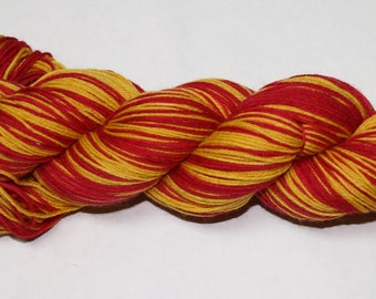 Dyed to Order - Bravery - Book Self Striping Sock Yarn